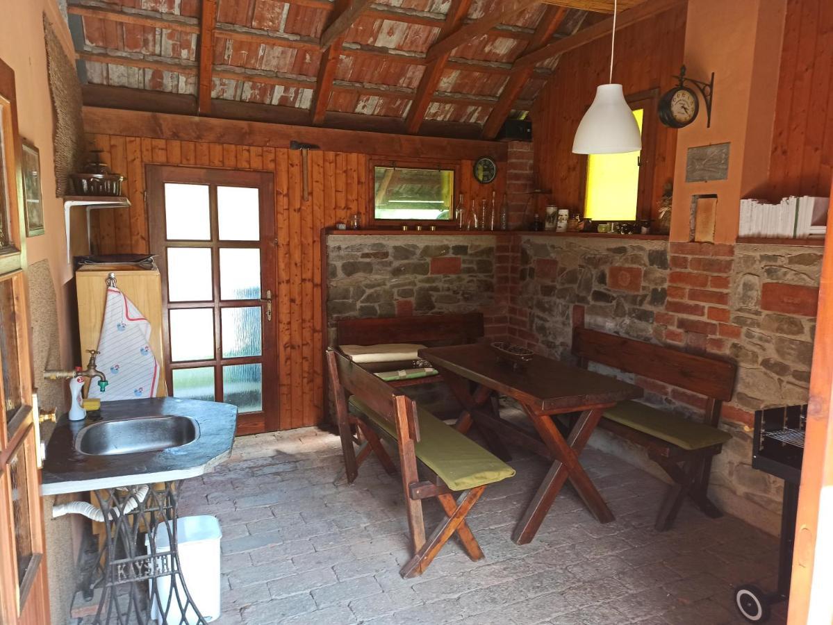 Chaloupka U Vejvodu Villa Skripov Eksteriør billede